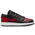 Jordan AJ 1 Low - Boys' Grade School Black/Red/White