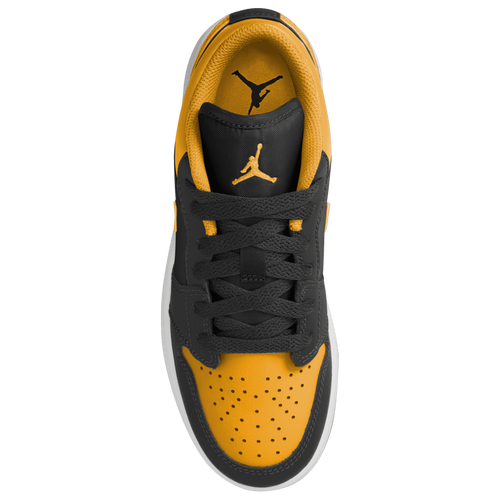 Nike air jordan black and yellow on sale