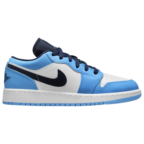 Jordan AJ 1 Low - Jordan Dk Powder Blue/Obsidian White