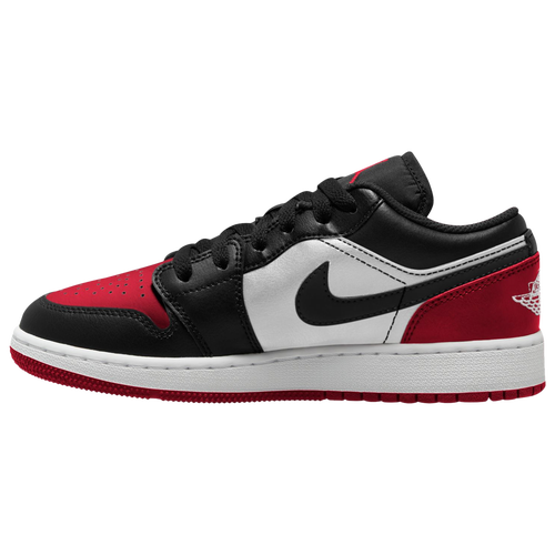 Jordan aj1 red and black online