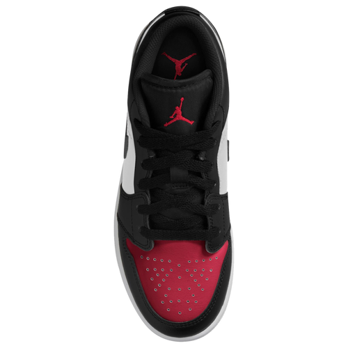 Jordan 1 low black toe grade school shop