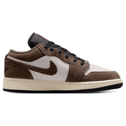 Boys' Grade School - Jordan AJ 1 Low - Black/Palomino/Phantom