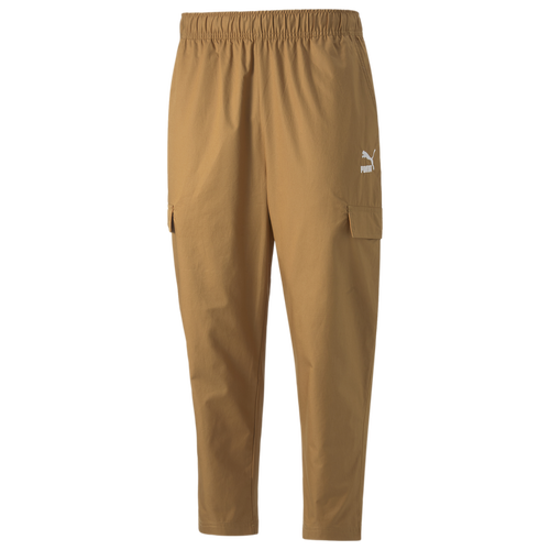 

PUMA Mens PUMA Classics Woven Pants - Mens Desert Tan Size M