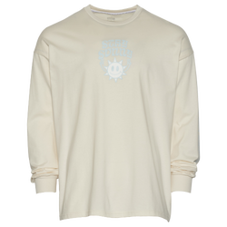 Men's - PUMA Good Energy Longsleeve T-Shirt - Beige/Blue