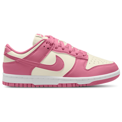 Women's - Nike Dunk Low  - White/Pink