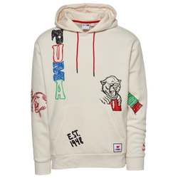 Men's - PUMA Scribble Pack Hoodie - Beige/Multi