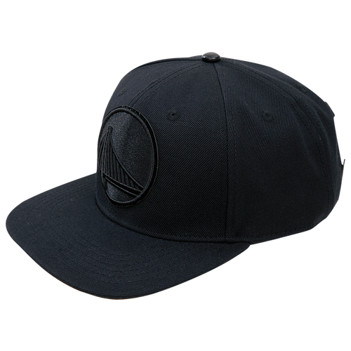 Shop Pro Standard Mens Golden State Warriors  Warriors Bob Logo Snapback Hat In Black/black