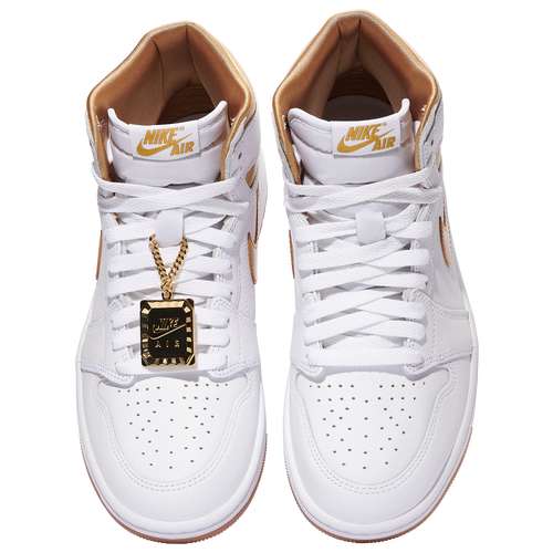All white aj1 high shop