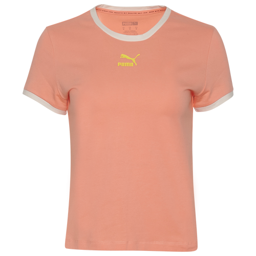 

PUMA Womens PUMA Cuddle Pack Fitted T-Shirt - Womens Pink/Pink Size XS