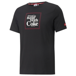 Men's - PUMA Coca Cola T-Shirt - Puma Black