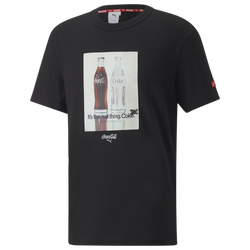 Men's - PUMA Coca Cola T-Shirt - Black/White