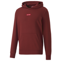 Men's - PUMA Coca Cola Hoodie - Red/Red