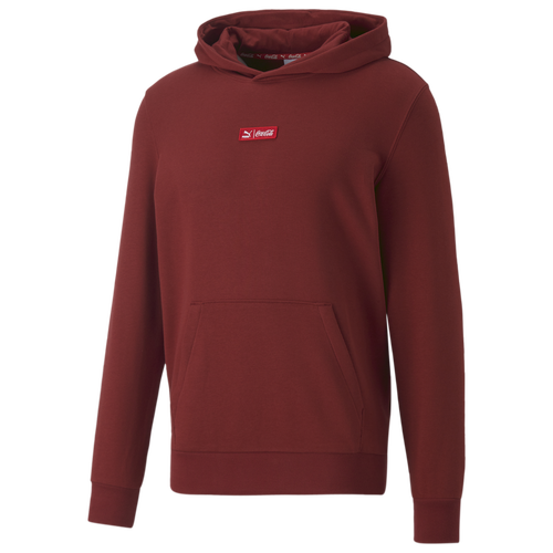 

PUMA Mens PUMA Coca Cola Hoodie - Mens Red/Red Size S