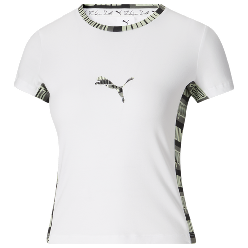 

PUMA Womens PUMA X LQS T-Shirt - Womens White/White Size M