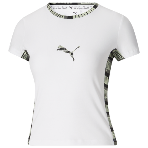 Puma Womens  X Lqs T-shirt In White/white