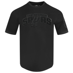 Men's - Pro Standard SPURS TRIPLE BLACK DK TEE - Triple Black