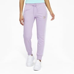 Women's - PUMA T7 Pants - Purple/Purple