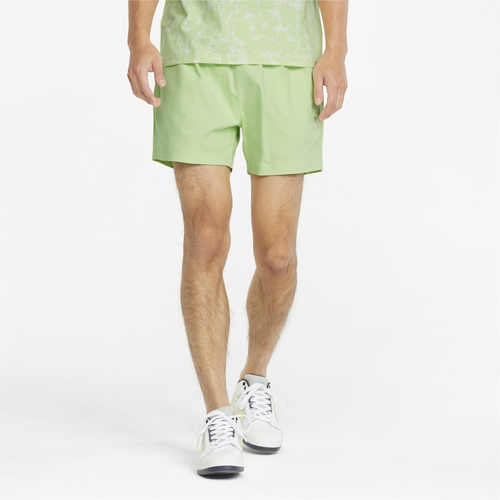 

PUMA Mens PUMA Classic Twill Shorts - Mens Volt/Volt Size L