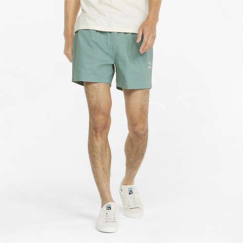 

PUMA Mens PUMA Classic Twill Shorts - Mens Teal/Teal Size L