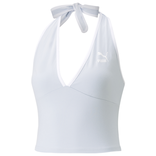 

PUMA Womens PUMA Summer Resort Halterneck Top - Womens Blue Size XL