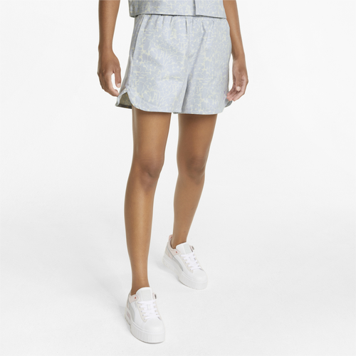 

PUMA Womens PUMA Summer Resort Twill Shorts - Womens Blue Size L