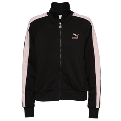 Women's - PUMA T7 Track Jacket - Black/Rose Gold