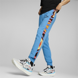 Men's - PUMA Lava Flow  T7 Track Pants - Bleu Azur