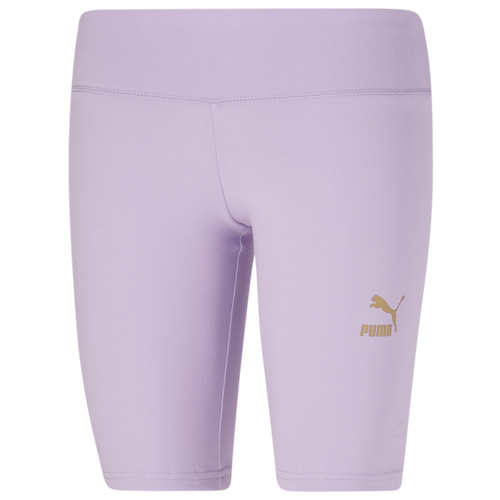 

PUMA Womens PUMA Bike Short - Womens Purple/Purple Size XS