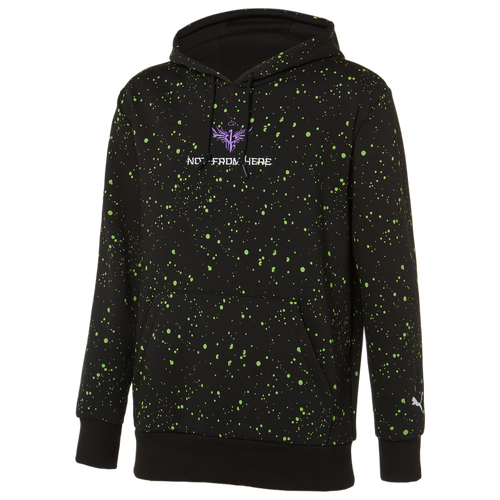 

PUMA Mens PUMA Melo Hoodie - Mens Black/Multi Size S