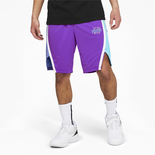 

PUMA Mens PUMA 1 of 1 Shorts - Mens Blue/White Size M