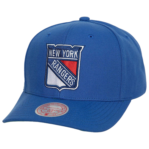 Shop Mitchell & Ness Mens New York Rangers  Rangers Ground 2.0 Pro Snapback In Blue/red