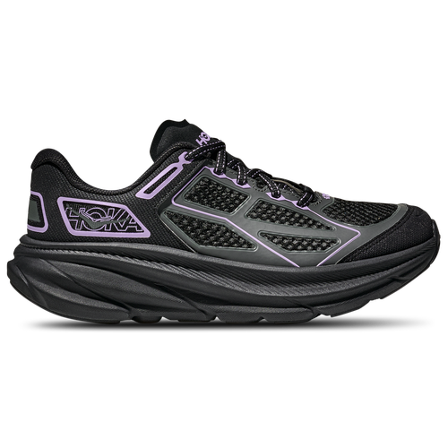 Women's - HOKA Clifton One9 - Black/Aster Flower
