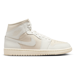 Women's - Jordan AJ1 Mid SE  - Legend Brown/Sail/Muslin