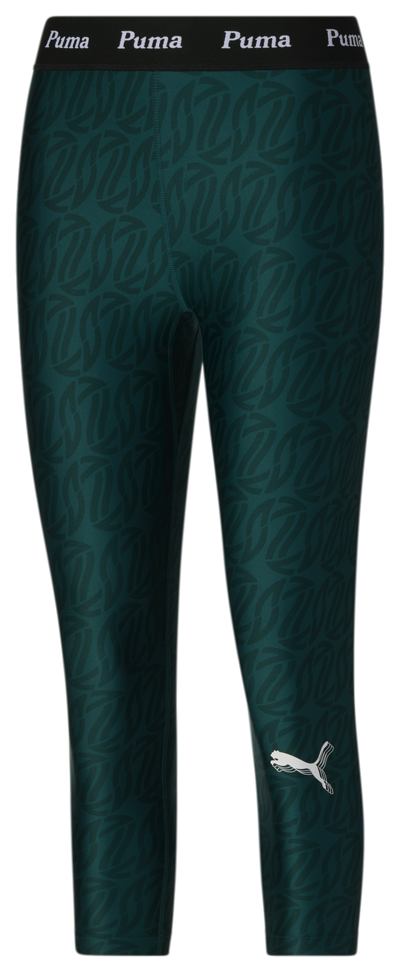 Puma evoKNIT Seamless Leggings Ponderosa Pine - Green