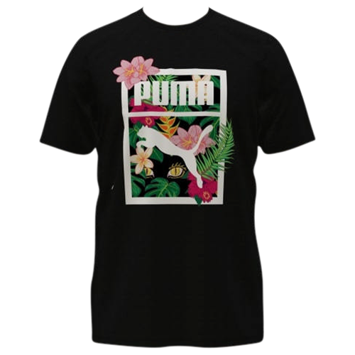 

PUMA Mens PUMA Found Fashion T-Shirt - Mens Black/White Size XL