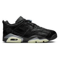 Women's - Jordan Retro 6 Low  - Black/Black