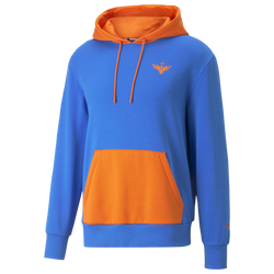 Men's - PUMA Melo Colorblock Hoodie - Ultra Blue