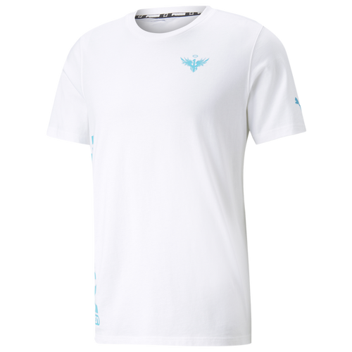 

PUMA Mens PUMA Melo Rare T-Shirt - Mens White Size S