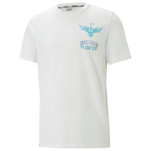 

PUMA Mens PUMA MB One Of One T-Shirt - Mens Puma White Size M