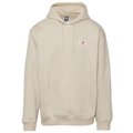 New Balance Essential Woven Label Pullover Hoodie - New Balance Timberwolf/Black Red