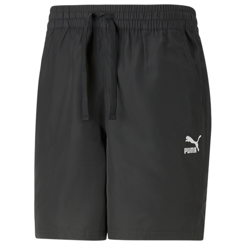

PUMA Mens PUMA Classics Woven Shorts - Mens Black/White Size S