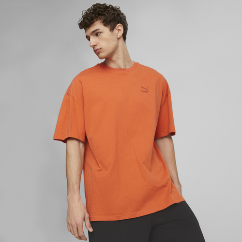 

PUMA Mens PUMA Classics Oversized T-Shirt - Mens Chili Powder Size L