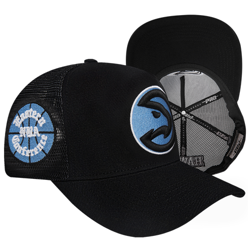 

Pro Standard Mens Pro Standard Hawks 3 Peat Trucker Hat - Mens Black Size One Size