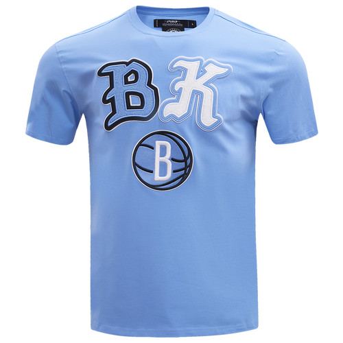 

Pro Standard Mens Pro Standard Nets 3 Peat T-Shirt - Mens Blue/Blue Size L