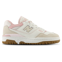 Women's - New Balance 550  - Sea Salt/Pink