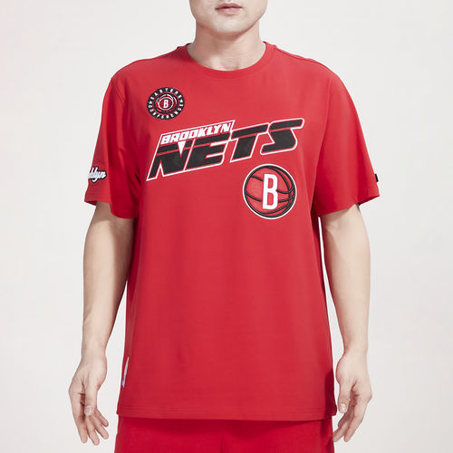 

Pro Standard Mens Pro Standard Nets Varsity Red T-Shirt - Mens Red/Red Size L