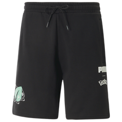 Men's - PUMA X Pokemon Shorts - Black