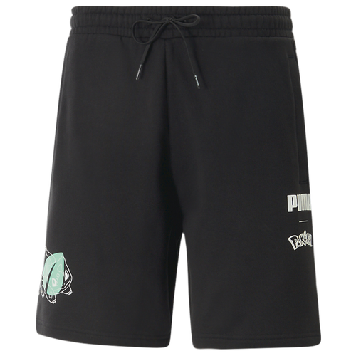 

PUMA Mens PUMA X Pokemon Shorts - Mens Black Size XL