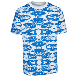 Men's - PUMA Parade All Over Print T-Shirt - Blue/White