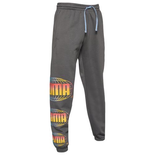

PUMA Mens PUMA Dreamscape Fleece Pants - Mens Grey/Multi Size M